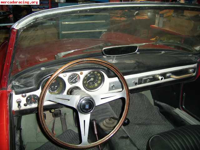 Barchetta fiat 1500 cabrio de 1961