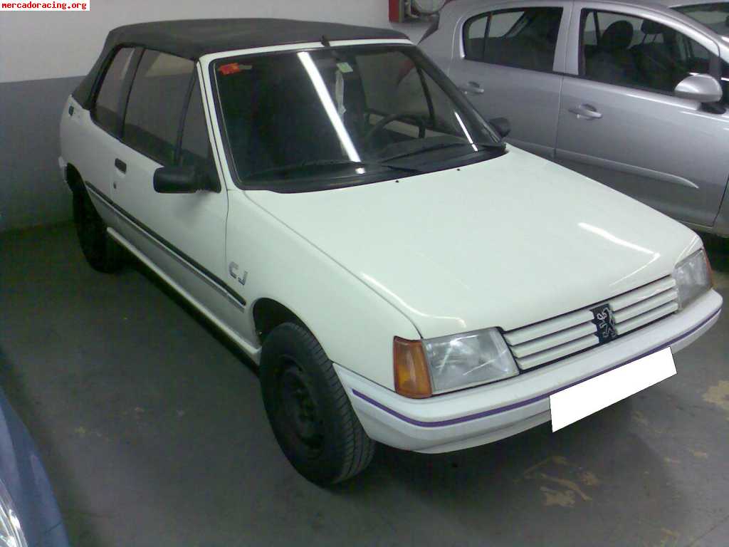 Se vende o cambia peugeot 205 cj cabrio