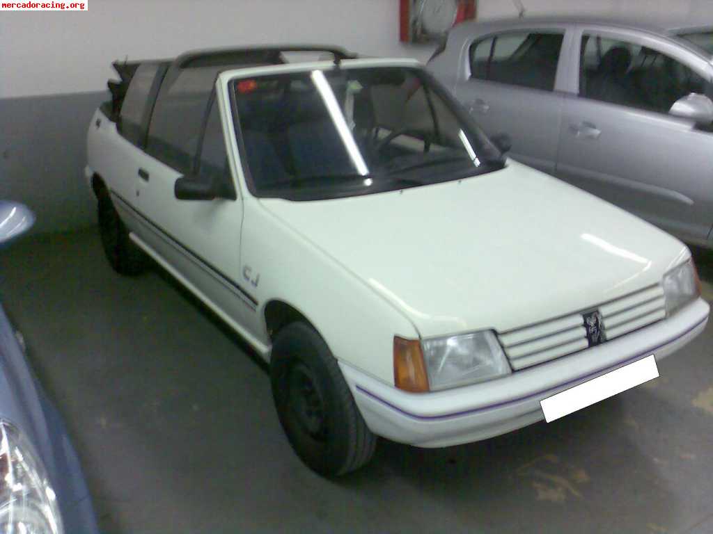 Se vende o cambia peugeot 205 cj cabrio