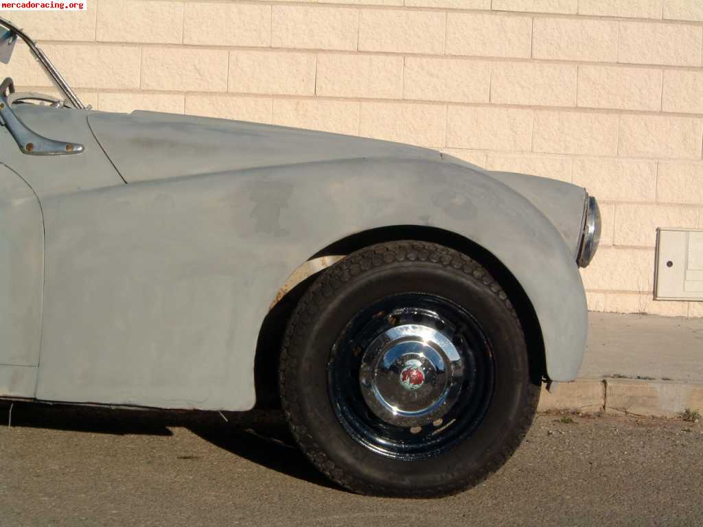 Triumph tr3 / 1956 ( primeras series ) para restaurar / 9000
