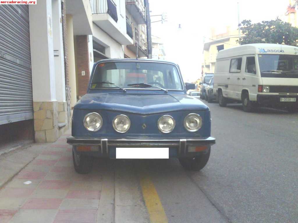 Renault 8 buen estado.