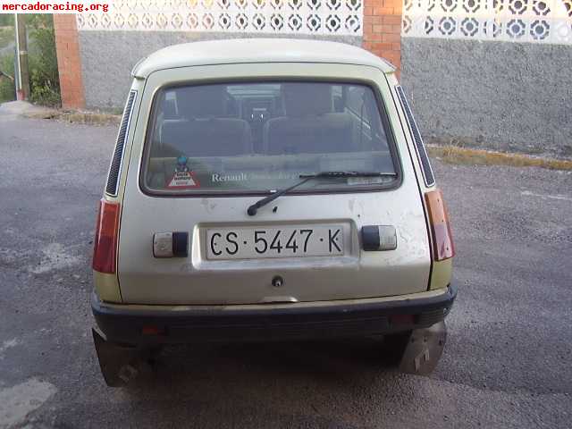 Vendo r 5 gtl confort 1983 3 p 330 euros