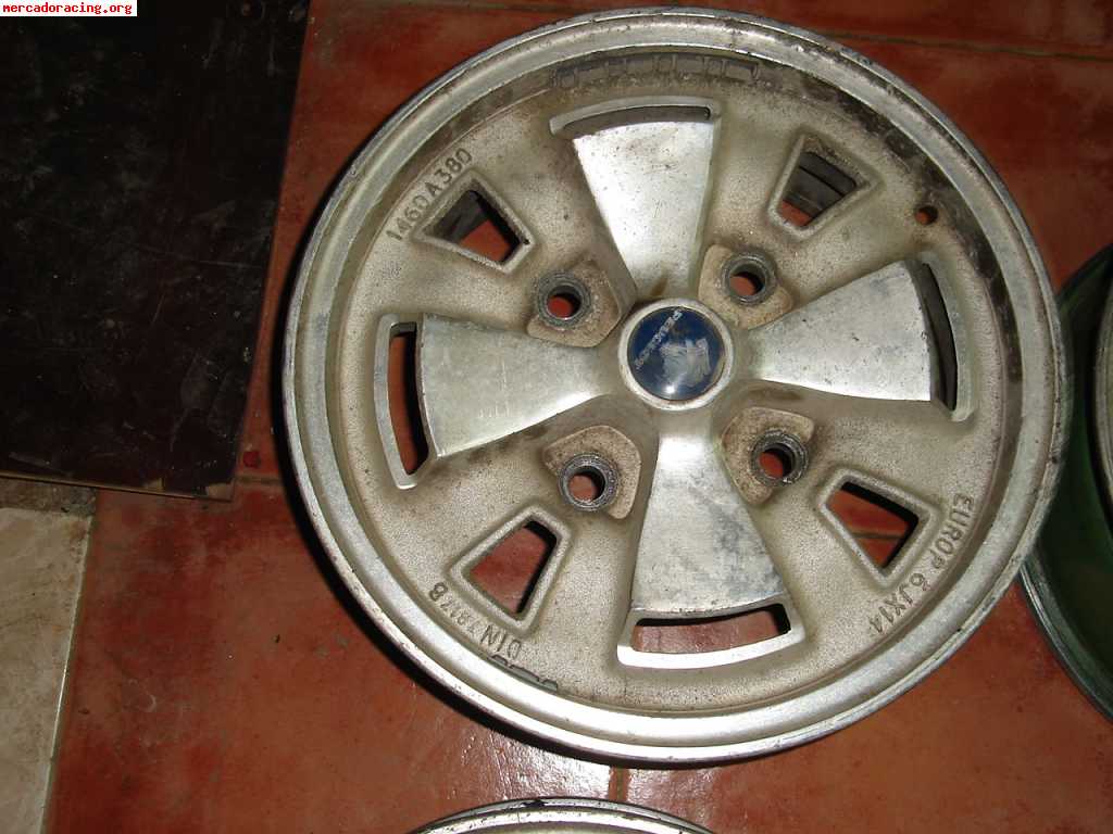 Llantas stromberg para peugeot 505, 14x6      200 euros