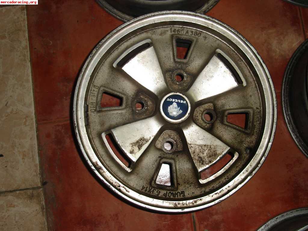 Llantas stromberg para peugeot 505, 14x6      200 euros