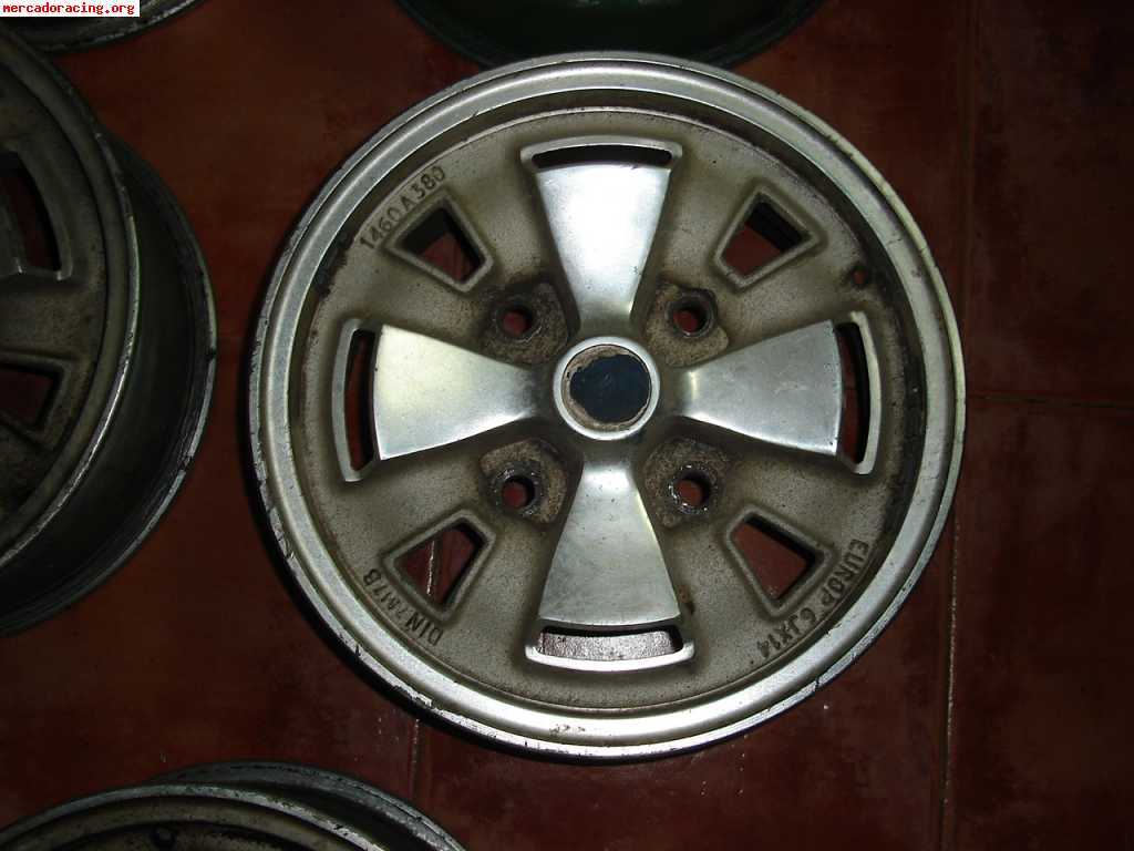 Llantas stromberg para peugeot 505, 14x6      200 euros