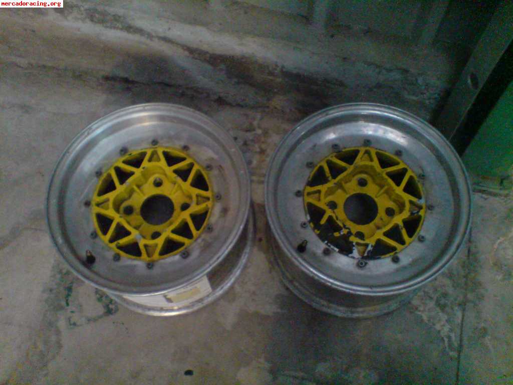 Vendo llantas mad in 3 piezas para ford 13x7