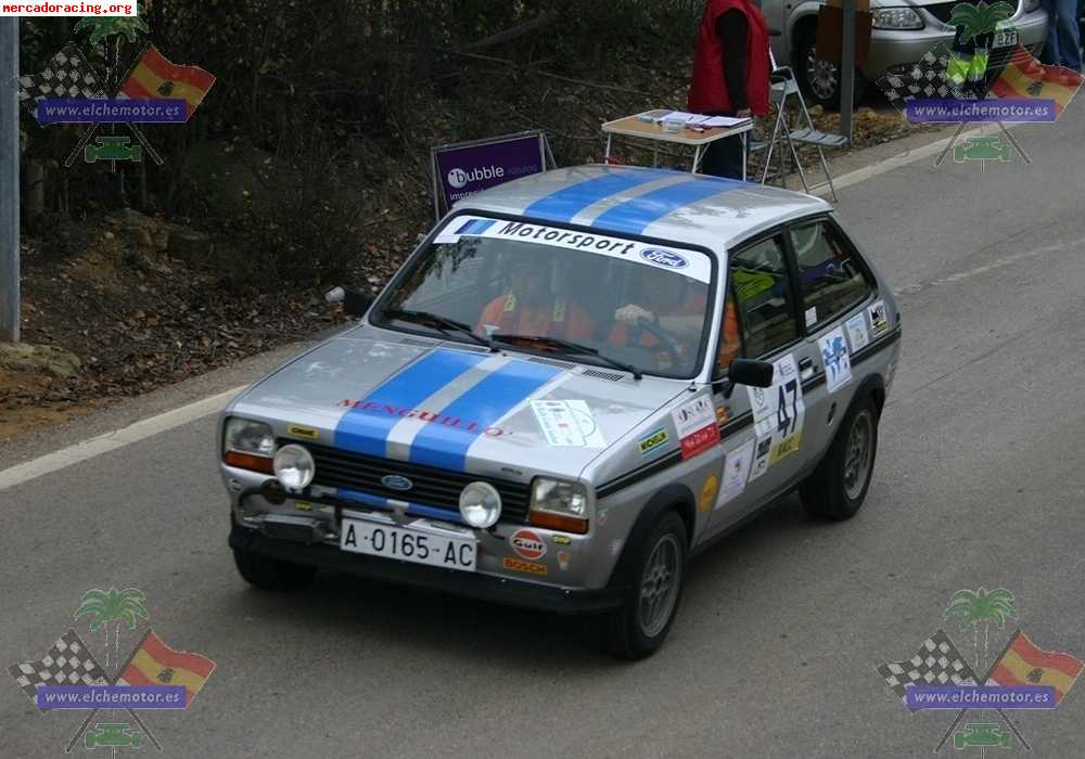 Vendo ford fiesta mk1 motor 1.6 año 1982