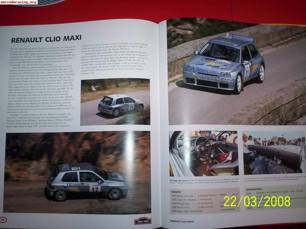 Libro rally cars agotado