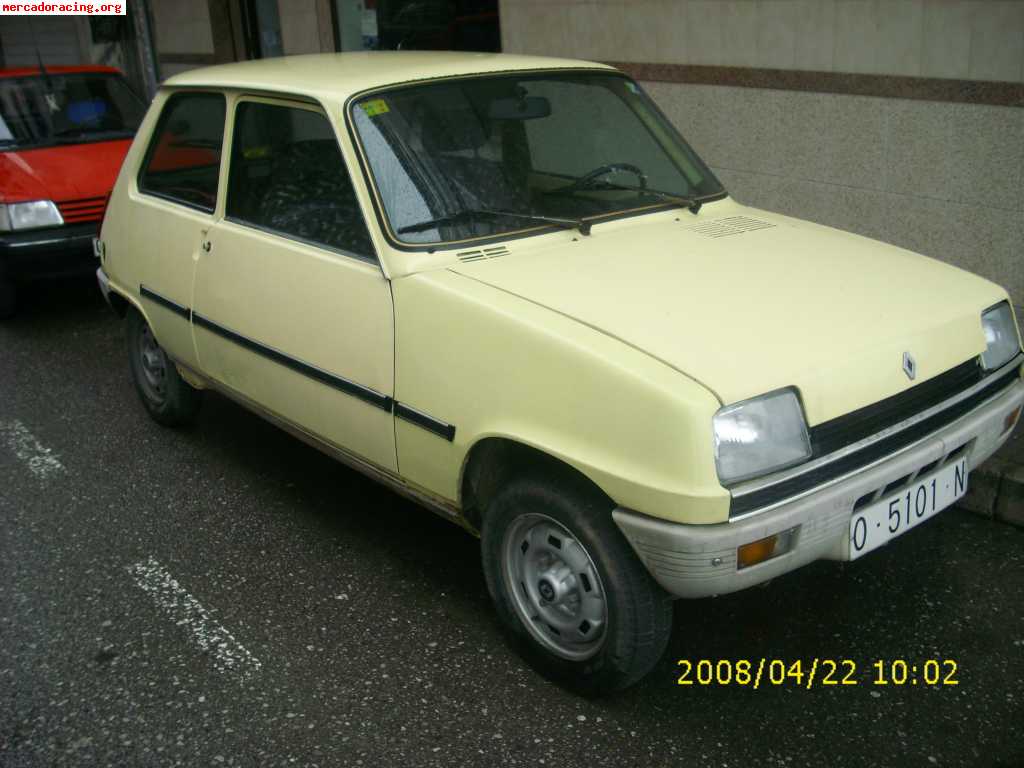 Renault r-5    gtl       año   1978            78000km      