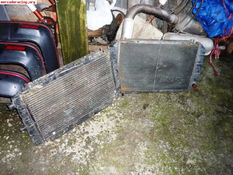 Vendo juego de defensas de fiesta xr2 y 2 radiadores de xr2