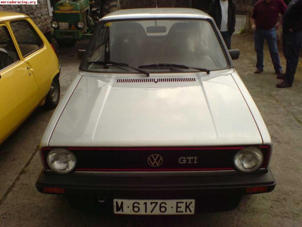 Vendo golf gti mk1 1.6