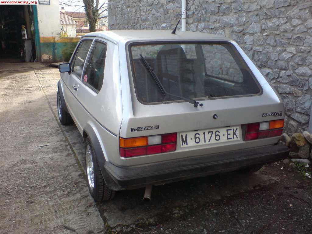 Vendo golf gti mk1 1.6