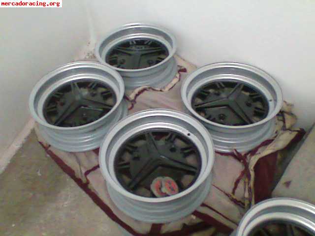 Llantas bimetal alpine a110 r8 restauradas