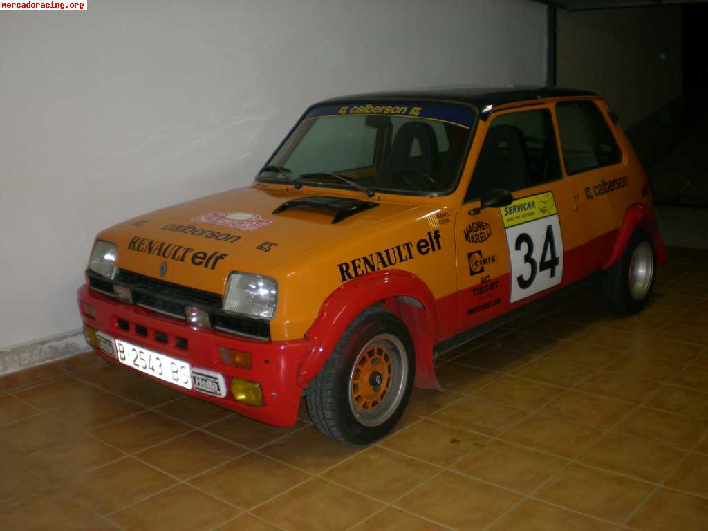 Renault 5 ts replica  calberson,buen estado