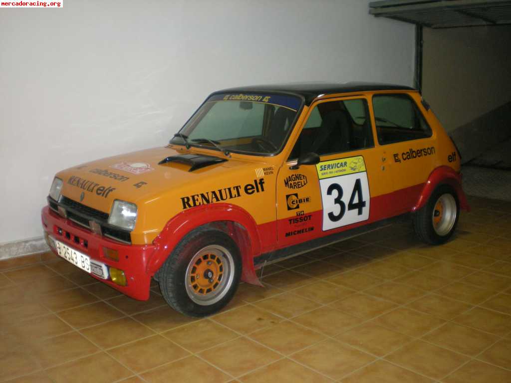 Renault 5 ts replica  calberson,buen estado