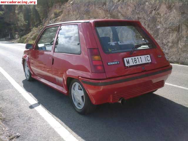 Vendo renalut 5 gt turbo f ii impecable