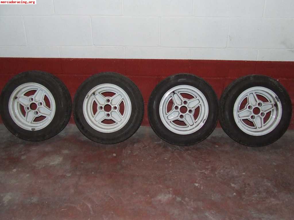 Vendo 4 llantas ford rs 13x6