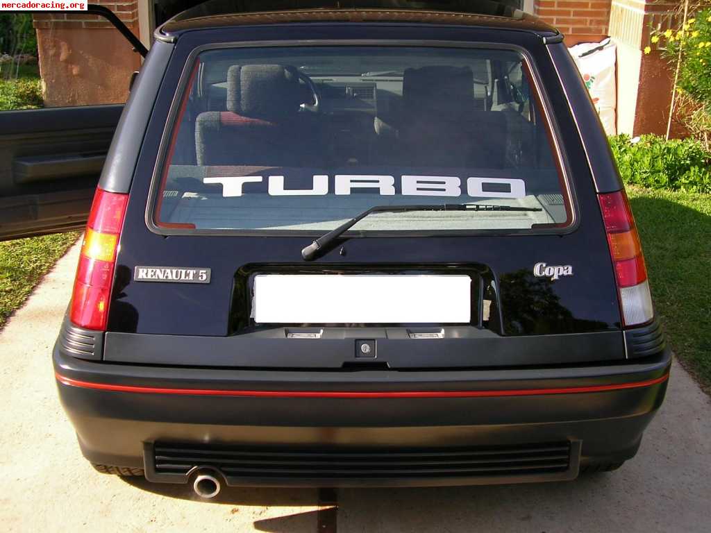 Vendo renault 5 gt turbo fase 1 de coleccion