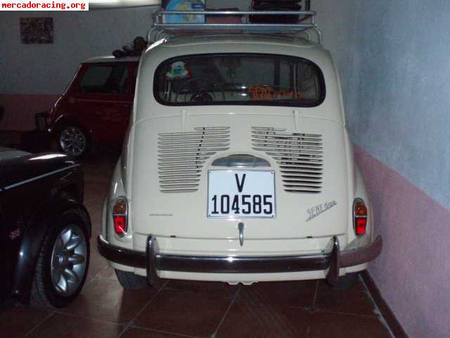 Seat 600n del 62, lo entrego como pago en parte mas 1200€ po