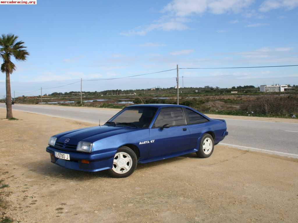 Opel manta gte 83, vendo o cambio