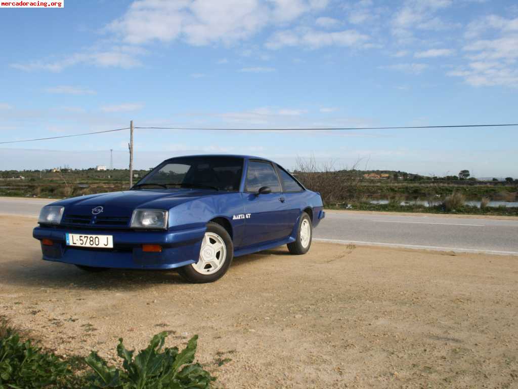 Opel manta gte 83, vendo o cambio