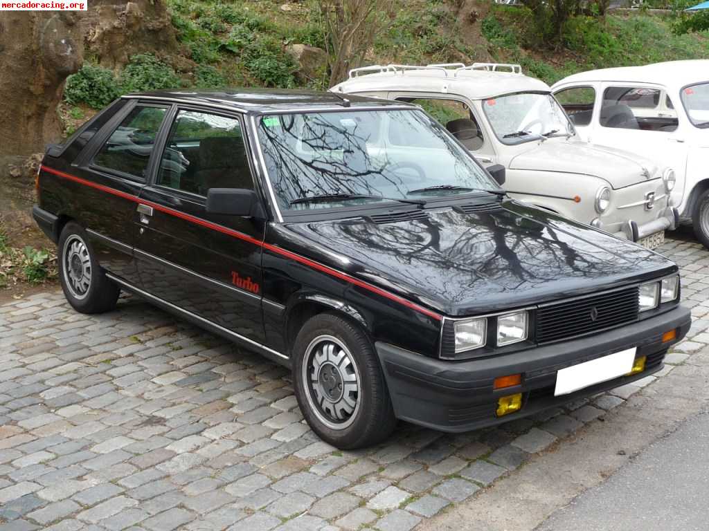 Vendo - cambio renault 11 turbo fase1 negro en barcelona (2.