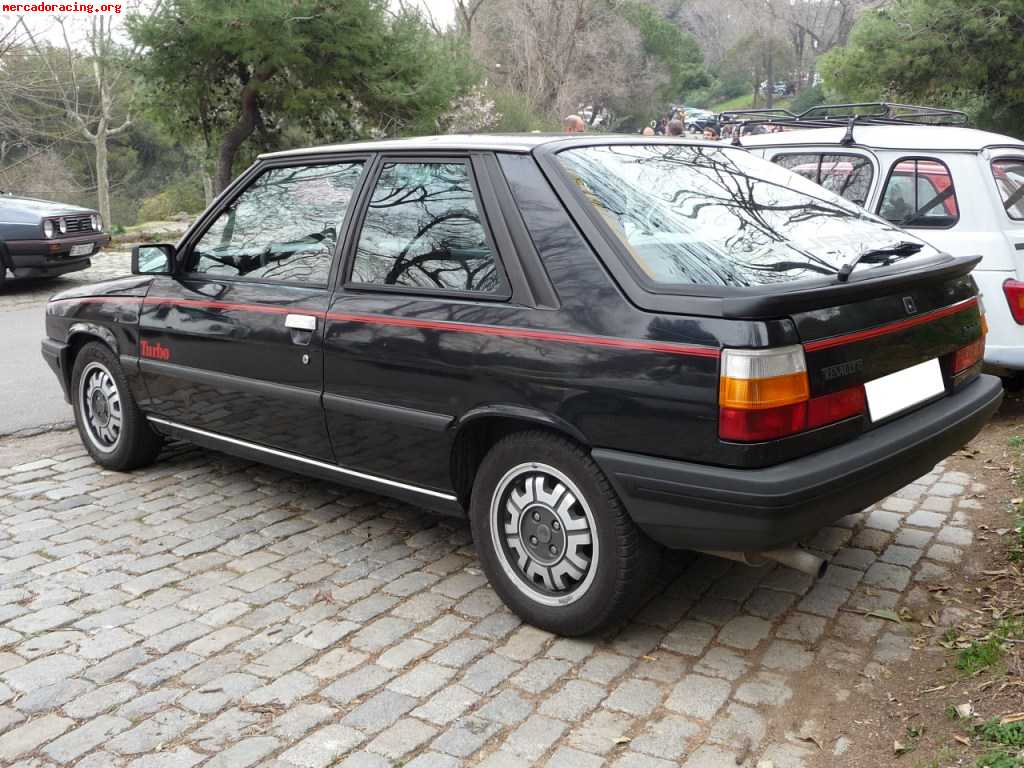 Vendo - cambio renault 11 turbo fase1 negro en barcelona (2.