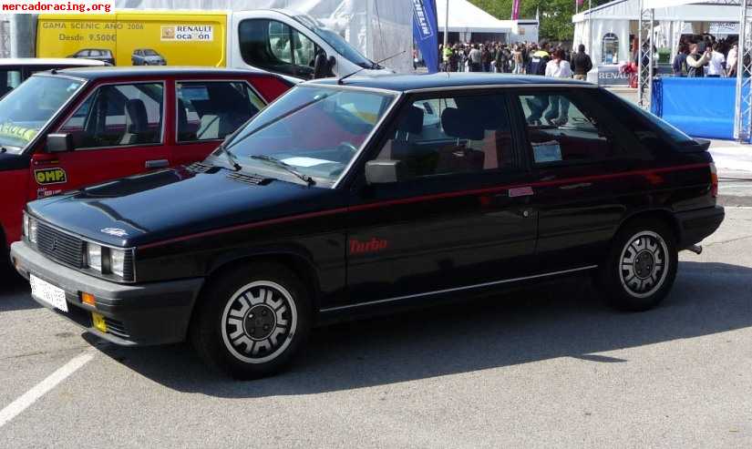 Vendo - cambio renault 11 turbo fase1 negro en barcelona (2.