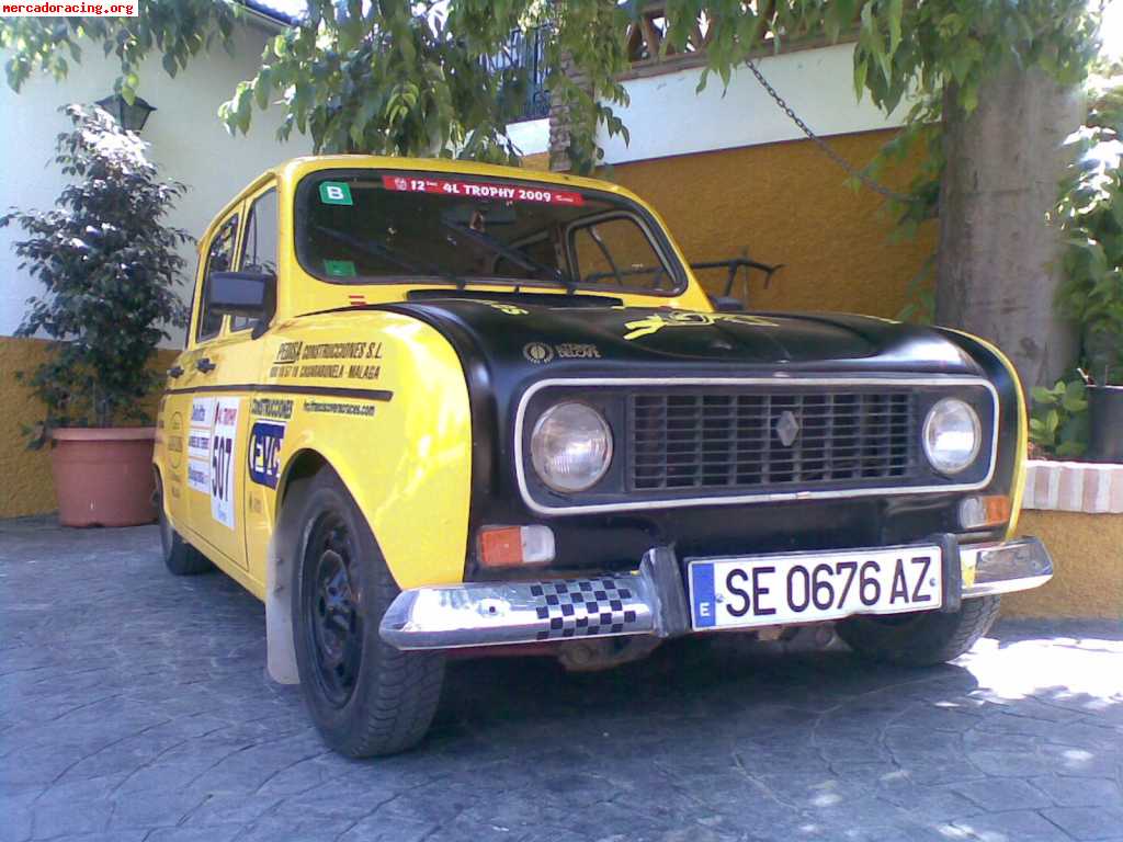 Renault 4l preparacion 4l trophy