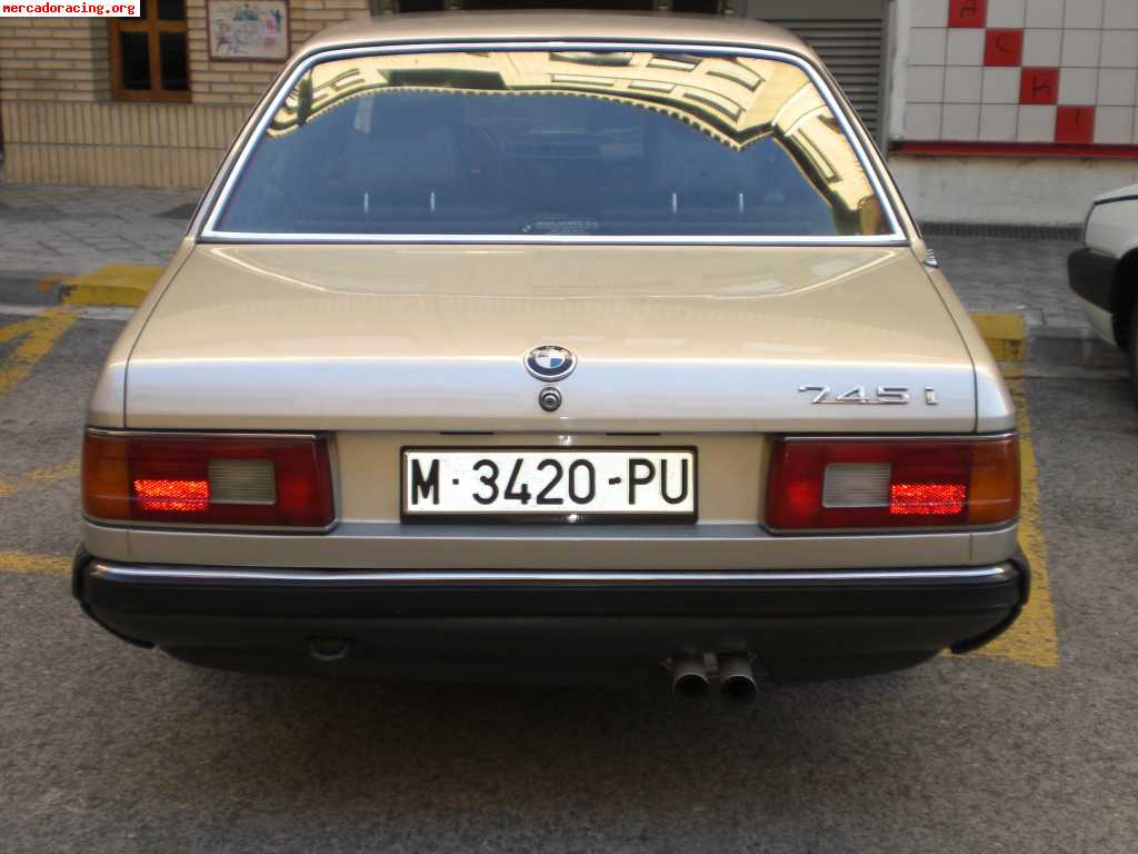 Bmw 745i turbo año 85 (252 cv)