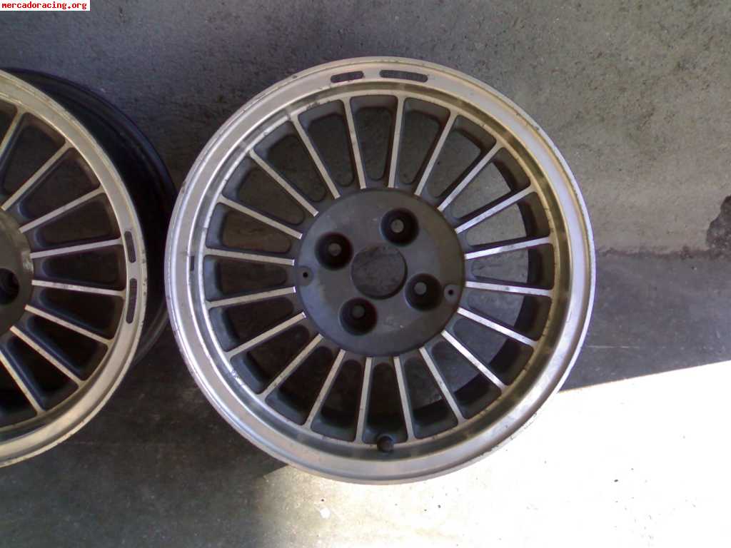 Vendo llantas tipo alpina en 7x15  et12 para bmw 2002, e21, 