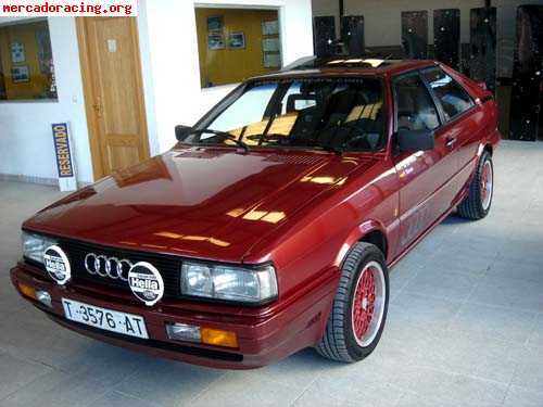 Audi coupé gt preparado para regularidad año 84