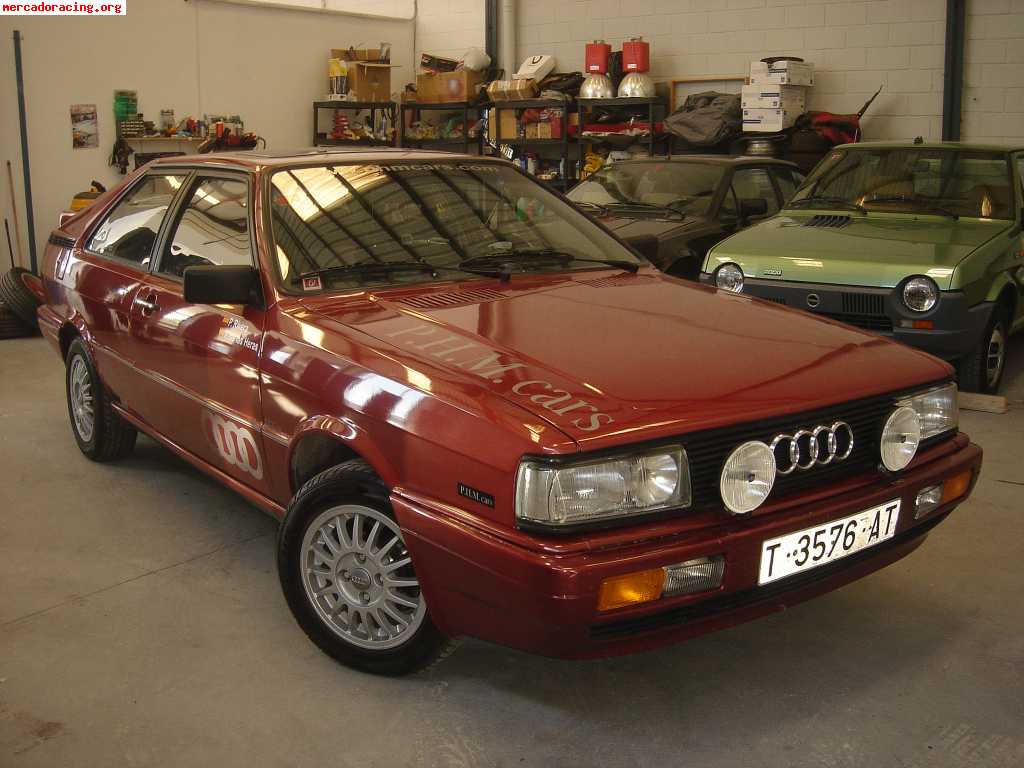 Audi coupé gt preparado para regularidad año 84