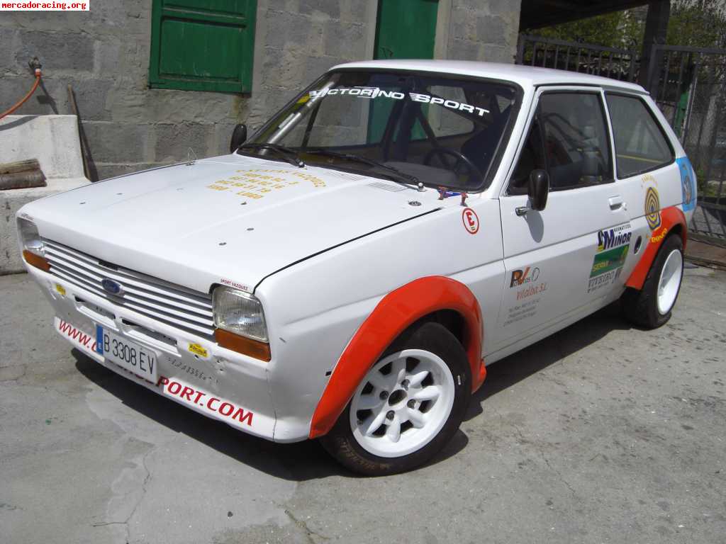 Ford fiesta mk1 de rallyes