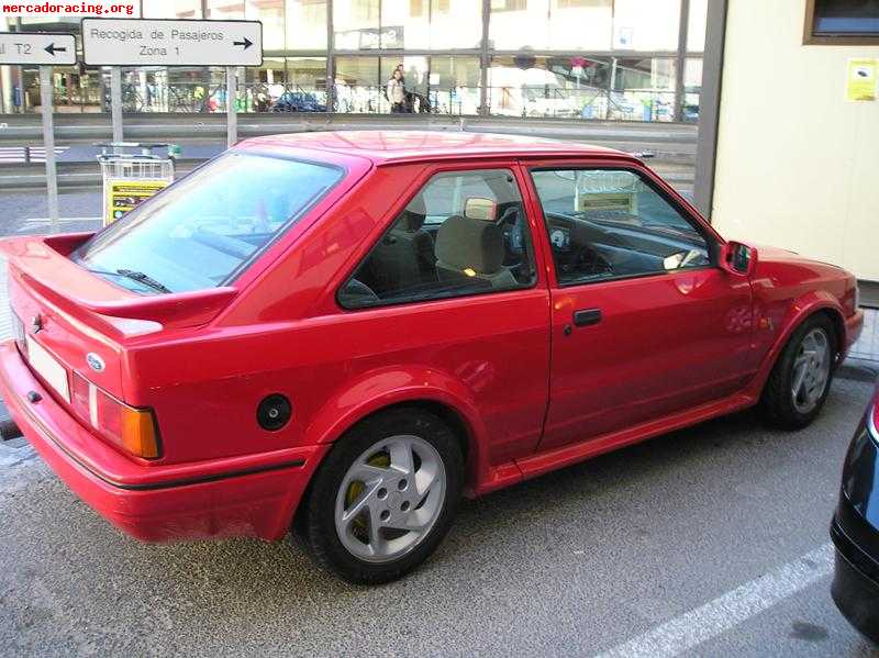 Vendo mi ford escort rs turbo (1988)