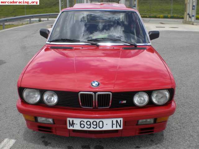 M535i año 85: motor de 24v del m5 y caja sport getrack. (290