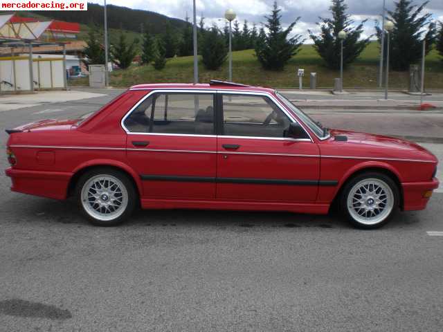 M535i año 85: motor de 24v del m5 y caja sport getrack. (290