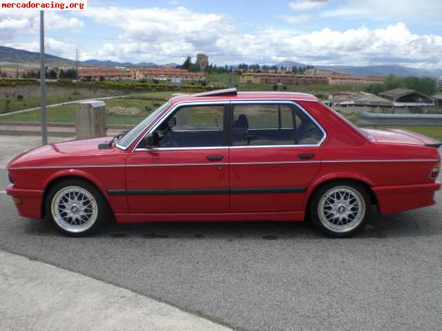 M535i año 85: motor de 24v del m5 y caja sport getrack. (290