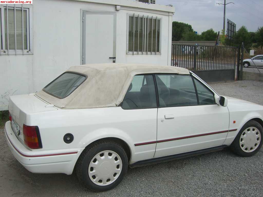 Se vende ford escort cabriolet del 90