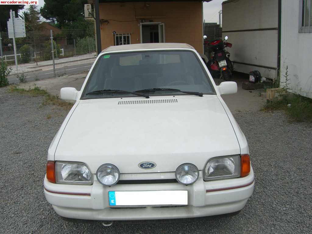 Se vende ford escort cabriolet del 90