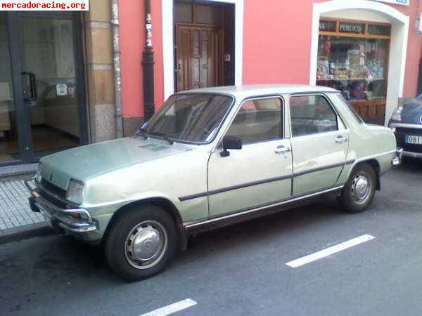 Se vende o se cambia renault 7 tl del año 1980 con 56.000 km