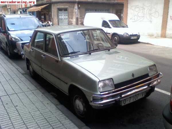 Se vende o se cambia renault 7 tl del año 1980 con 56.000 km