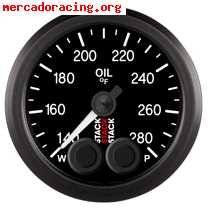 Reloj stack oil temp