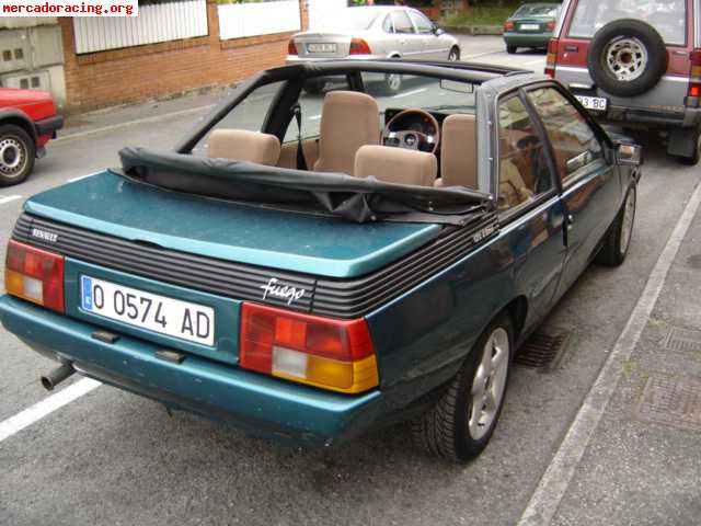 Renault fuego 2.0 gtx cabrio