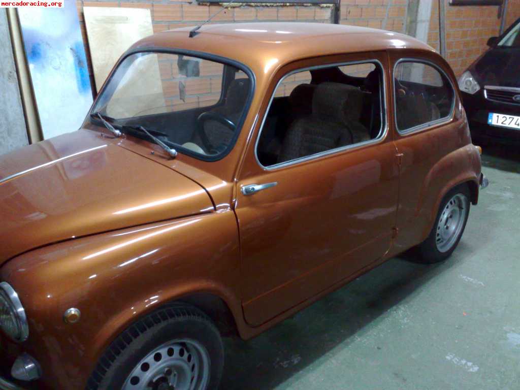 Seat 600 d año 1964 restaurado