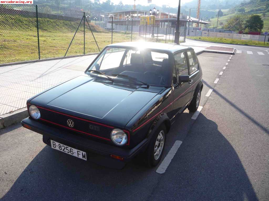 Golf gti mk1 restaurado a origen, 6000€