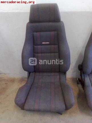 Busco  juego asientos recaro golf ii
