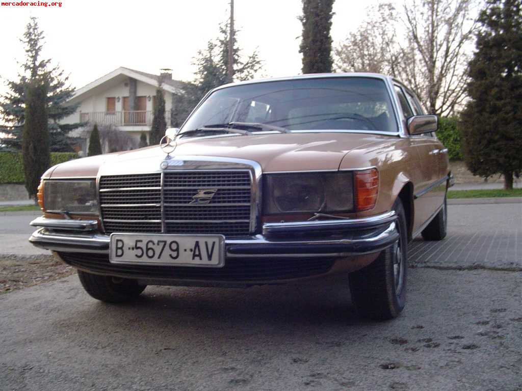 Vendo o canvio mercedes 450 sel w116