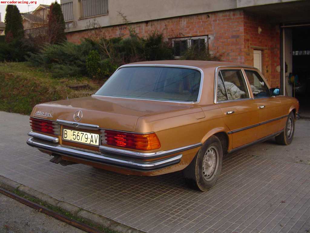 Vendo o canvio mercedes 450 sel w116