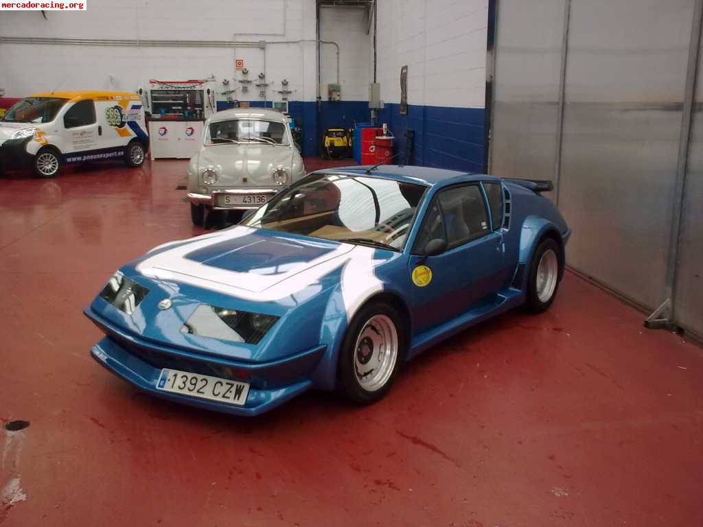 Renault alpine. edicion especial